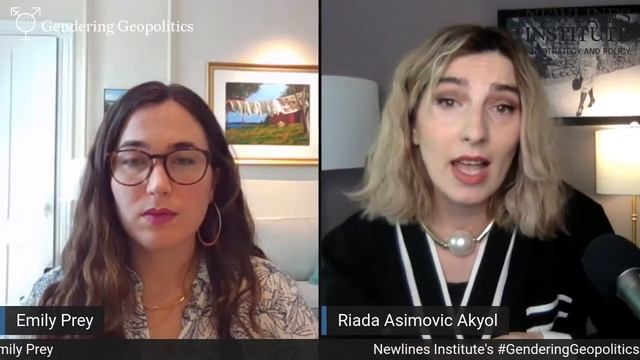 Gendering Geopolitics with Emily Prey: Riada Asimovic Akyol смотреть онлайн