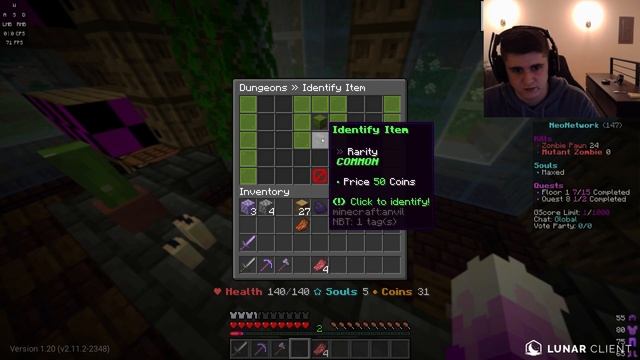 Exploring the *DUNGEON* | Minecraft Prison Let's Play Episode #2 (Java/Bedrock Server) смотреть онлайн