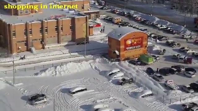Микрорайон Авиационный завалило снегом The district of Aviation was filled with snow смотреть онлайн