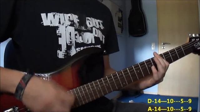 Papa Roach Last Resort Guitar Lesson with Tabs смотреть онлайн