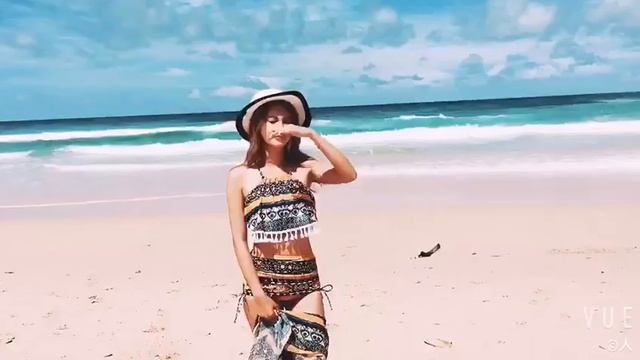 The woman han edition small fresh and conservative swimsuit three-piece suit смотреть онлайн