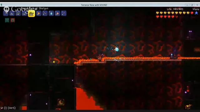 Terraria: Bullets only (golem fight) смотреть онлайн