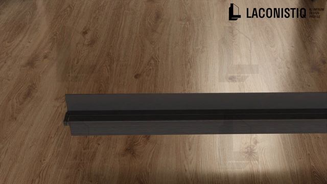 Laconistiq. Примыкание теневого плинтуса и скрытой двери Аверс. смотреть онлайн