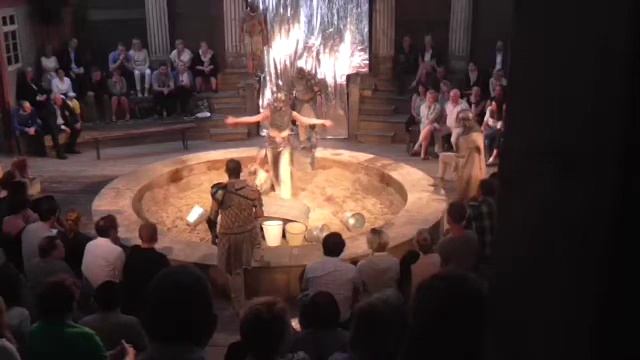 Monbijou theatre , Berlin. Macbeth.Ending. Opening night. смотреть онлайн