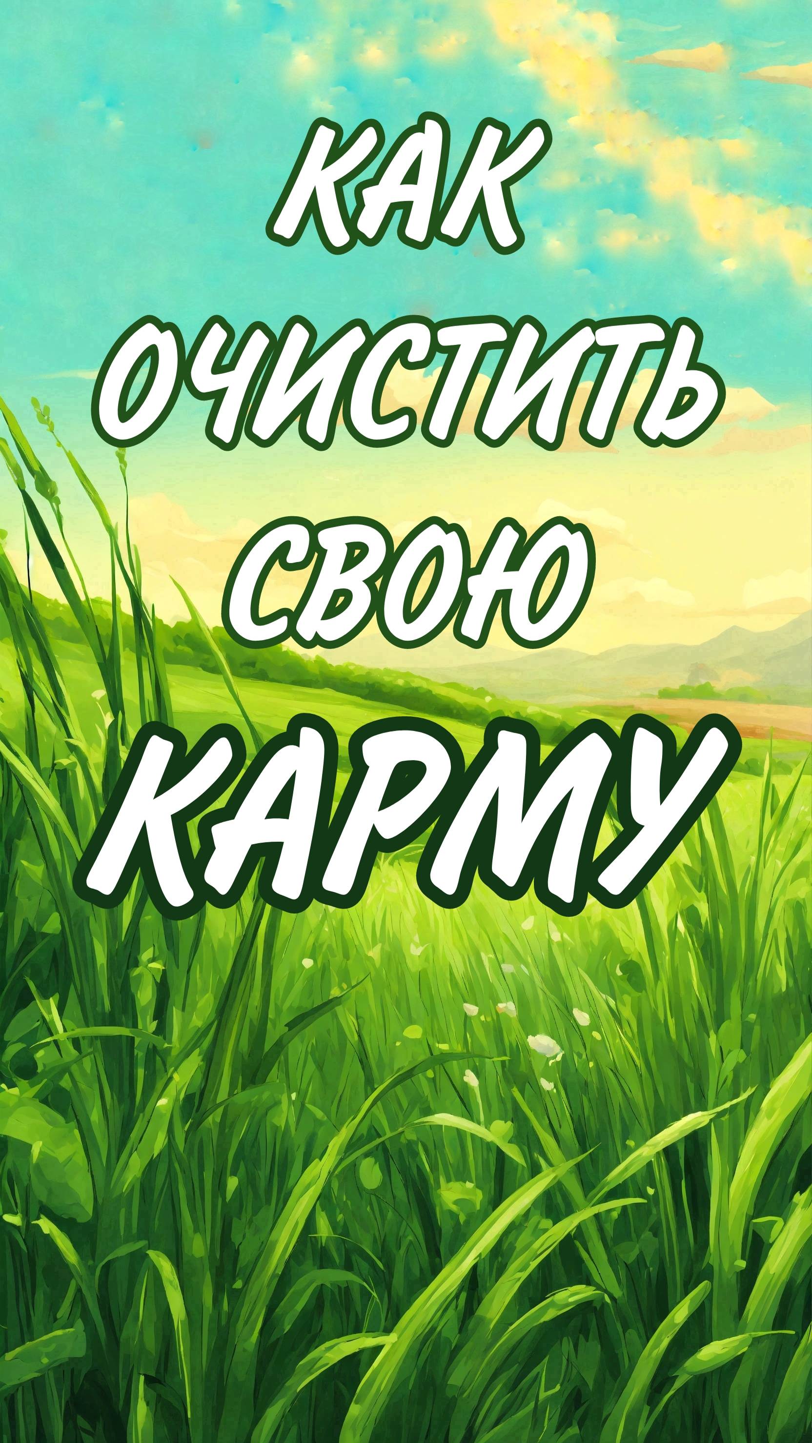 Как очистить свою Карму? Простой способ!