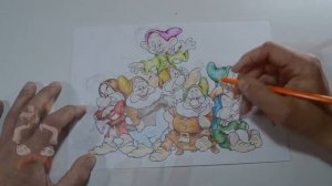 Гномы.  Раскраска от Magic TV.