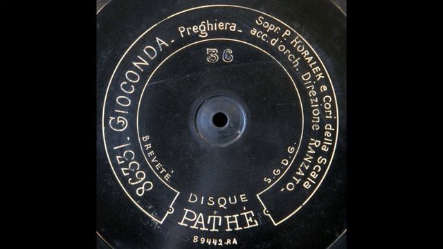 Preghiera From La Gioconda (Paola Koralek)