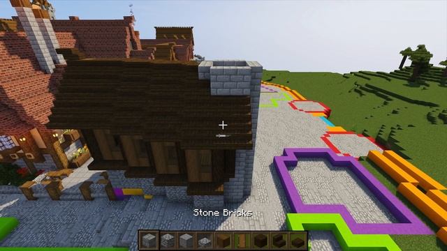 Minecraft: How to Build a Diagonal Medieval House | Medieval Starter House Tutorial смотреть онлайн