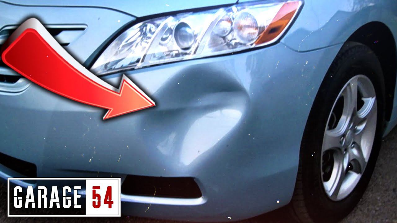 Ремонт вмятины без покраски за 100 рублей, реально? смотреть онлайн