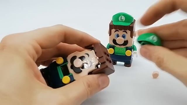 LEGO Luigi Whats Inside LEGO Luigi?! #legomario