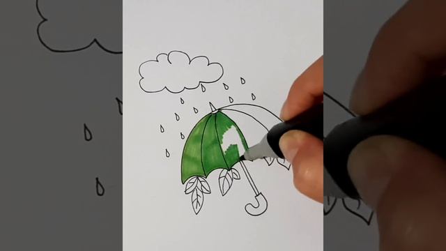 как нарисовать осенний рисунок смотреть онлайн