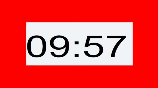20 Minute Timer: Alarm At The End, Stopwatch, Time, Clock, Timer 20 Minutes