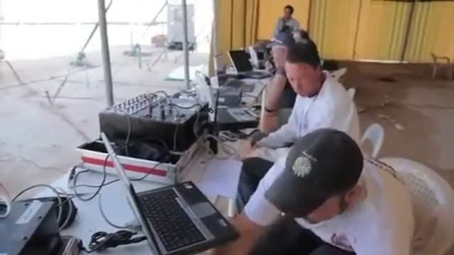 Фейерверк днем