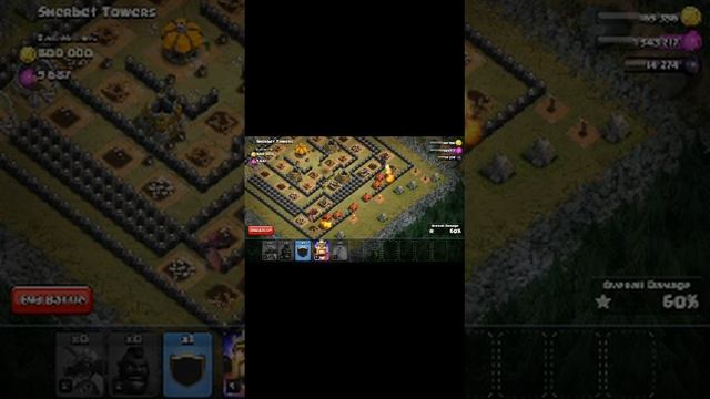 How to get 3 star in the last goblin Fort attack..USED TROOPS 32 HOG LVL2.DRAGON 2,HEALING SPELL 3. смотреть онлайн