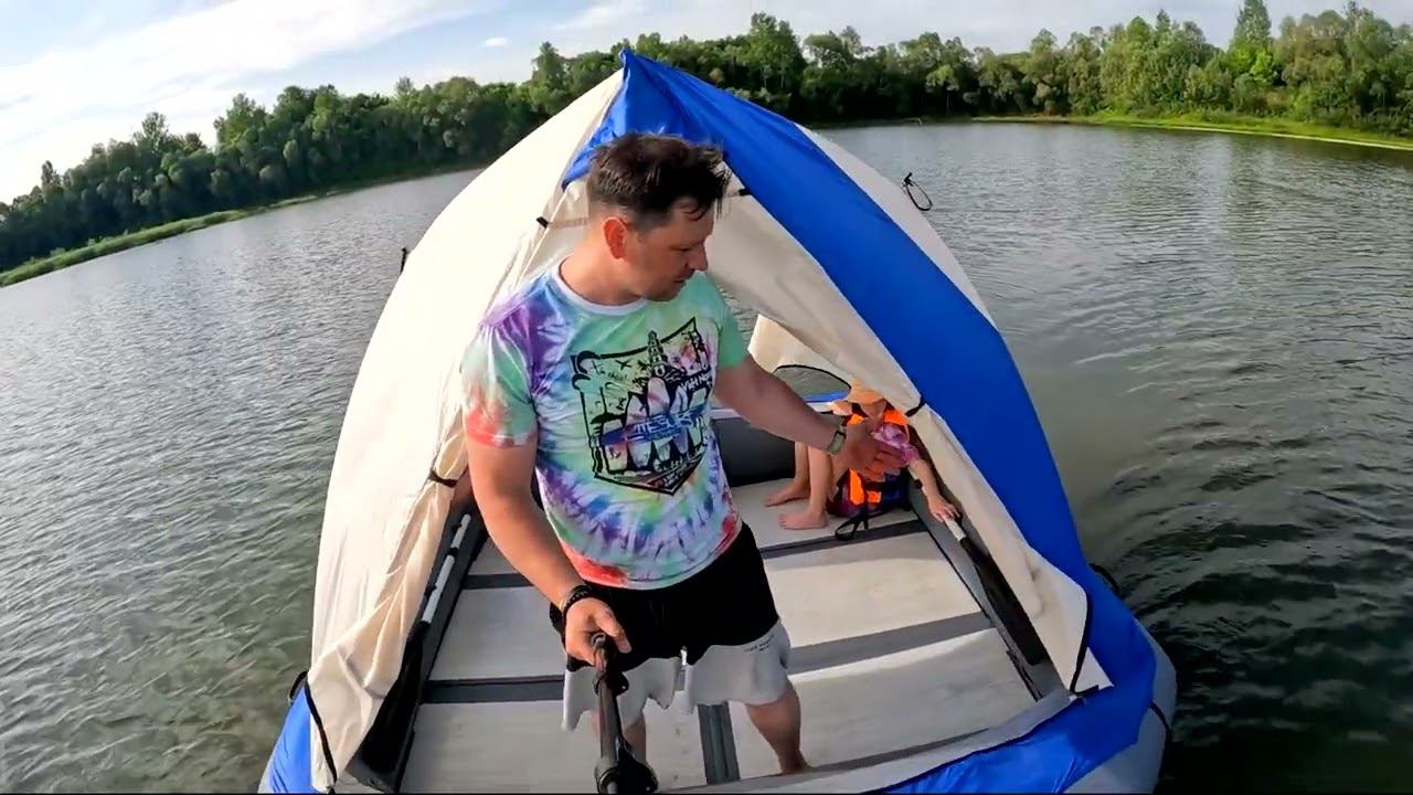 ПЛАВУЧАЯ ПАЛАТКА? Да, это именно она! Polar Bird Raft 260 смотреть онлайн