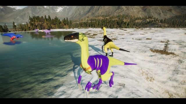Velociraptors MINECRAFT*Rex MOSASAURUS SPINOSAURUS Triassic& Apatosaurus: The last day of dinosaurs смотреть онлайн