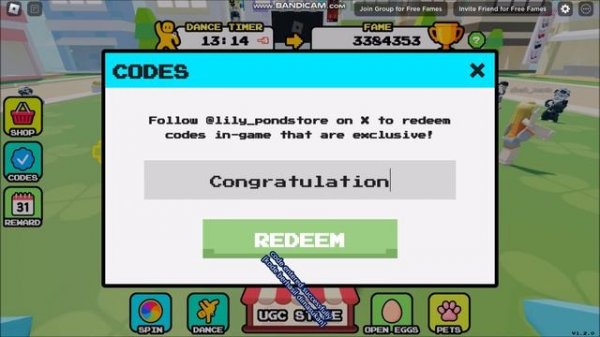 *NEW CODES May 12, 2024* Dance for UGC ROBLOX | LIMITED CODES TIME