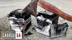 Что если, РАЗРУБИТЬ АККУМУЛЯТОР ТОПОРОМ?