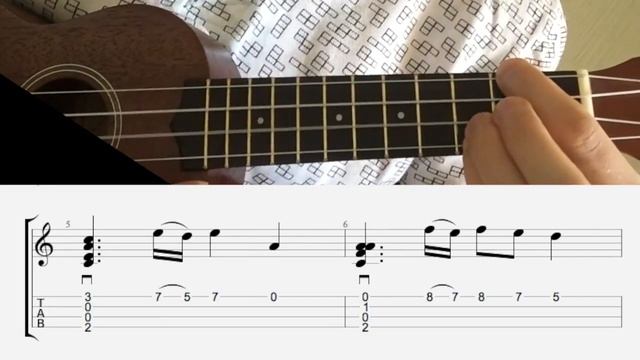 UKULELE. EUROPE-THE FINAL COUNTDOWN UKULELE TUTORIAL смотреть онлайн