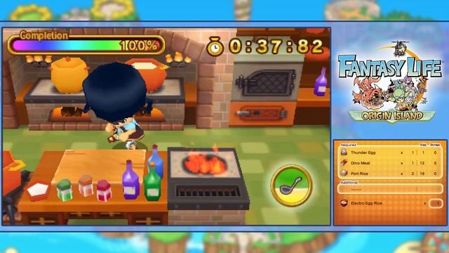Fantasy Life - Origin Island :: # 44 :: Hero Cook! смотреть онлайн