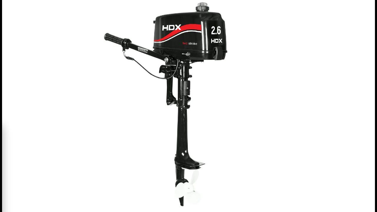 Лодочный мотор HDX T 2.6 CBMS - Недостатки конструкции и визуальный обзор. смотреть онлайн