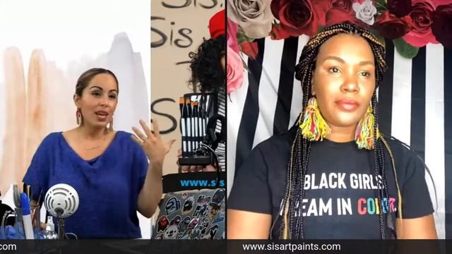 Behind the Brush w/ Skie Harris CEO of Sis Art Supply смотреть онлайн