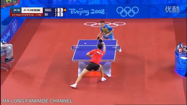 Wang Liqin Vs Ma Lin | Olympic 2008 | Men's Single