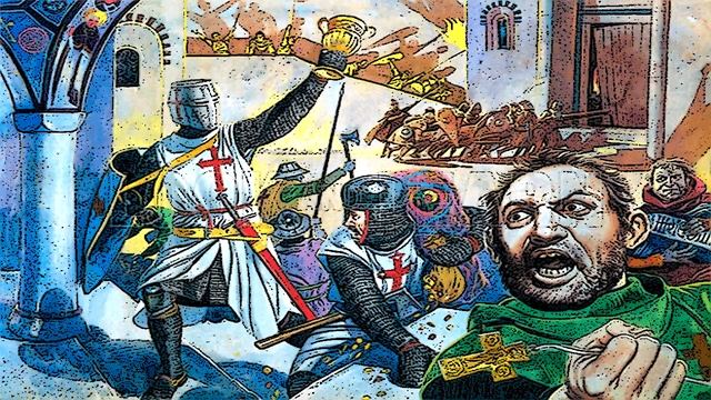 Geschichte der Kreuzzüge Der Vierte Kreuzzug, Die Plünderung Konstantinopels смотреть онлайн