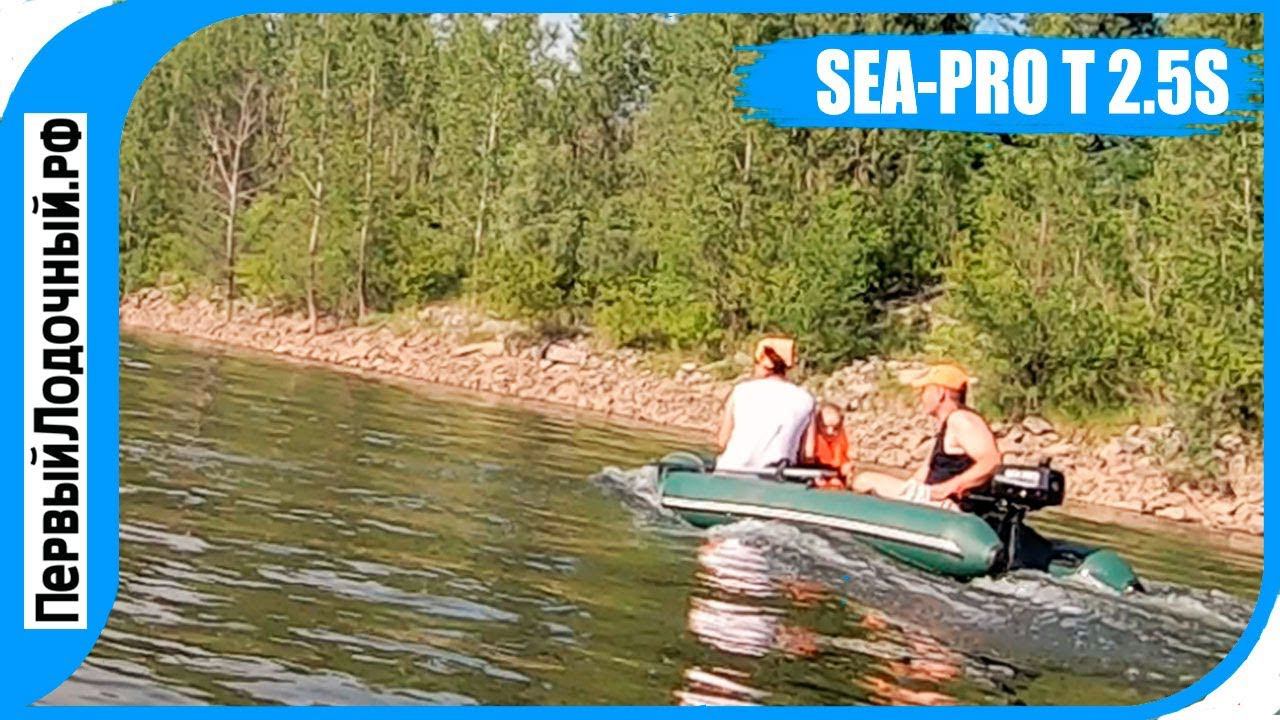 Sea Pro T 2.5 S (Сеа про 2.5) - скорость мотора против течения.