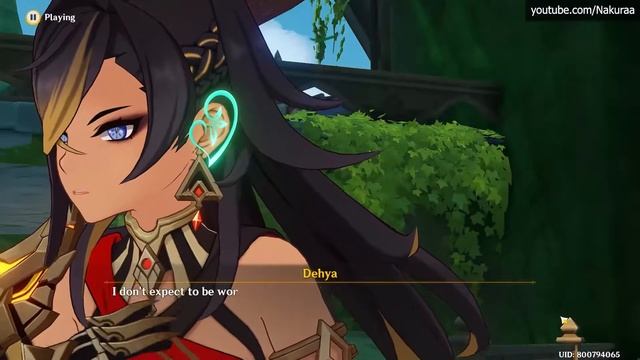 Dehya Blushing When Praised - Genshin Impact смотреть онлайн