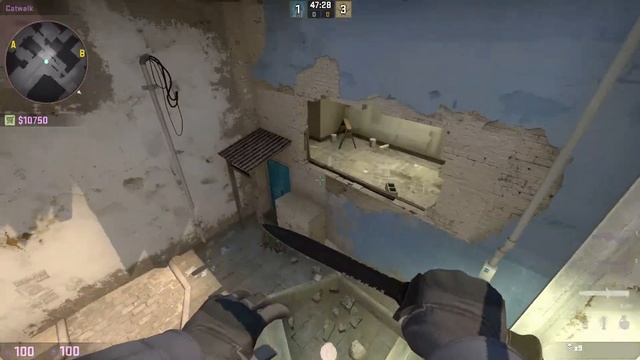 CS:GO Quick Tips - How to self boost from Mid to Snipers Nest on Mirage!(EASY) смотреть онлайн