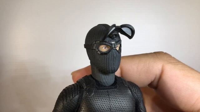 Mezco One:12 PX Ex. SPIDERMAN Stealth Suit (Night Monkey) | Far From Home | Action Figure REVIEW