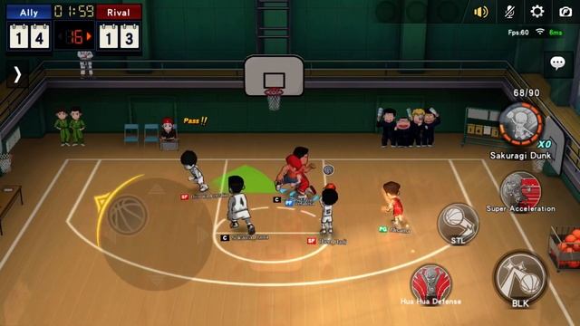 Slam Dunk mobile Gameplay Hanamichi смотреть онлайн