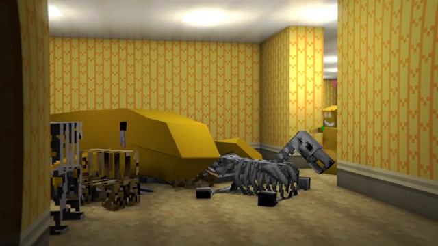 The Pibby Virus Infects the Minecraft Backrooms! смотреть онлайн