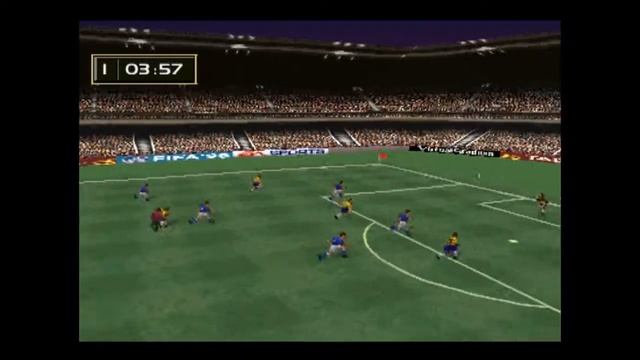 FIFA Soccer 96 - Ps1 - Brazil - Italy - CPU VS CPU #1 смотреть онлайн