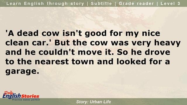 Urban Life | Learn English through story level 3 | Subtitles смотреть онлайн