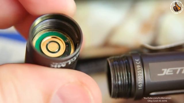 JETBeam Jet-1 MK - Бюджетный EDC фонарь на 480 Lumen - обзор из коробки смотреть онлайн