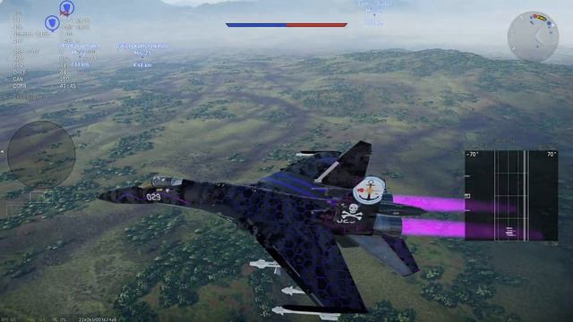 War thunder SU-27 Probando skin mod 2 смотреть онлайн