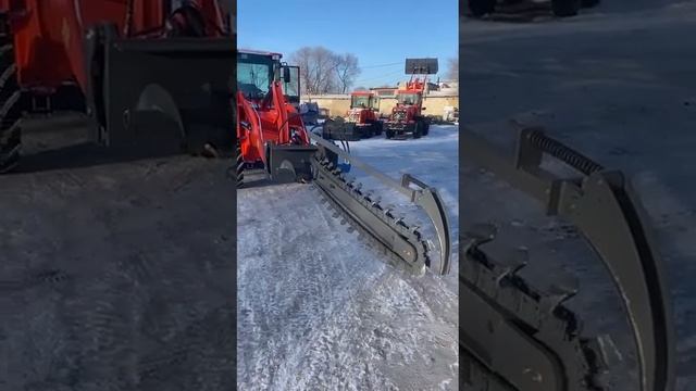 Траншеекопатель бара для экскаватора-погрузчика и фронтального погрузчика - купить в МиаТорг смотреть онлайн