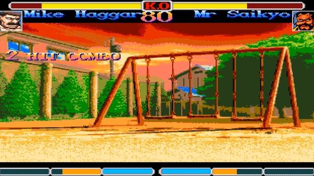 Super Street Fighter 2 NES Mike Haggar playthrough (M.U.G.E.N) смотреть онлайн