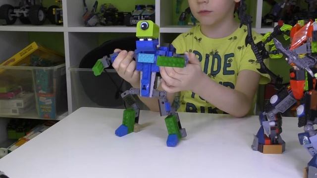 Самоделки Роботов Titan Mech Battle - Lego Ninjago 70737 Moc смотреть онлайн