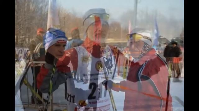 Лыжная гонка среди ветеранов в Чебоксарах 2014 смотреть онлайн