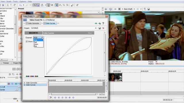 Sony Vegas Colouring Tutorial #2 смотреть онлайн