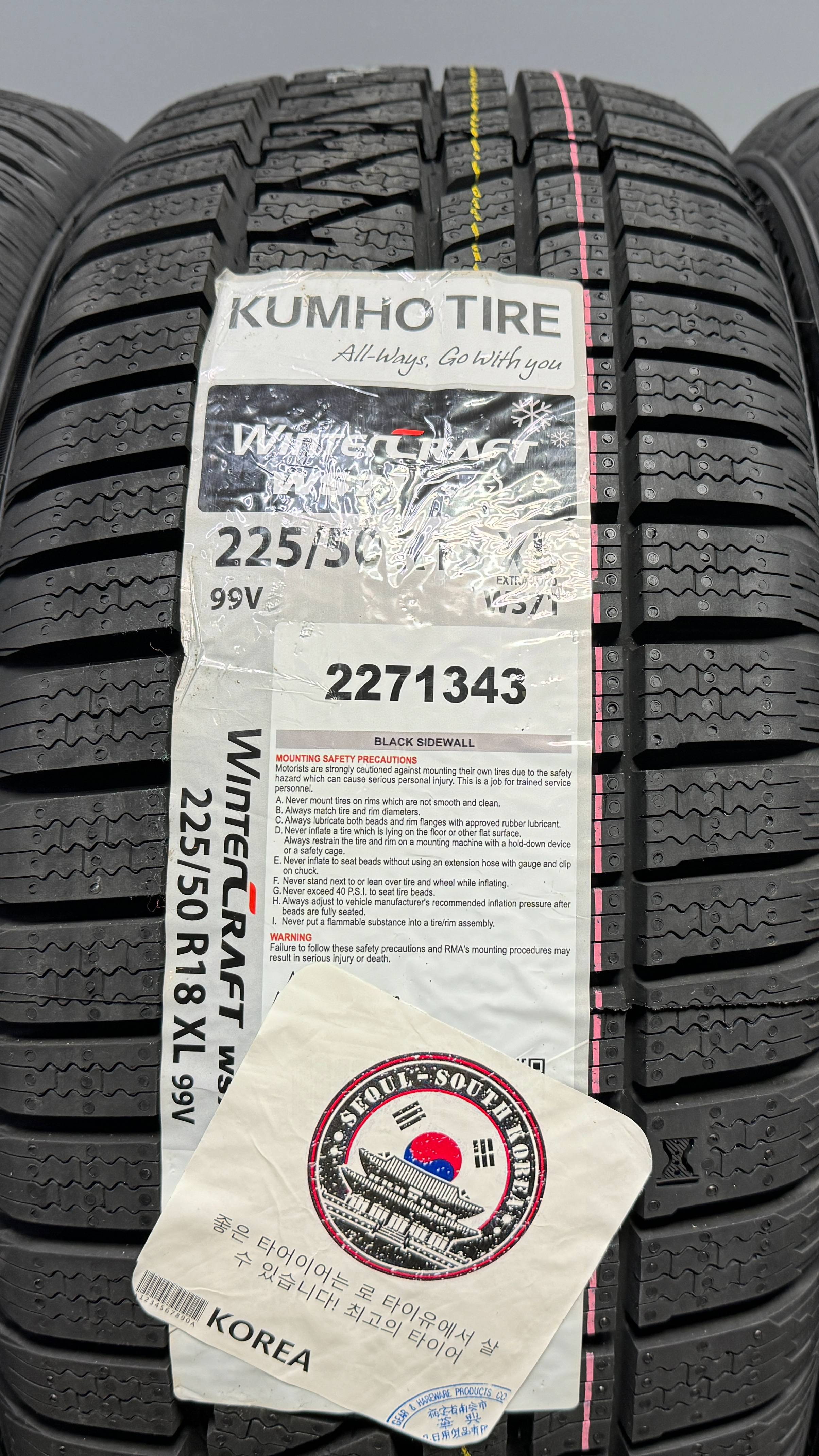 Kumho WinterCraft SUV WS71 225/50 R18 99V XL