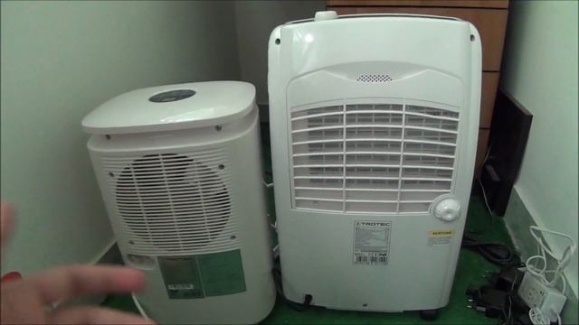 Analogic ⚙️ (Trotec TTK 75 E) Vs Digital 🖥️ (Trotec TTK 30 E) Dehumidifier 💧