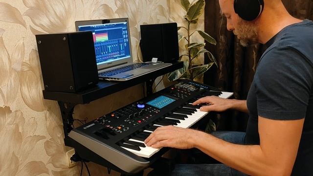 Voyage Voyage - Desireless (Yamaha MODX cover) - live смотреть онлайн