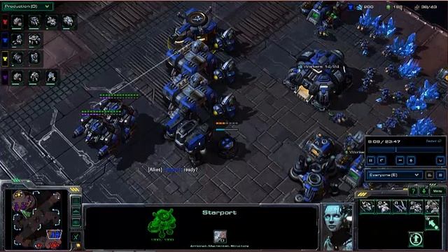 starcraft 2 how to quick THOR DROP смотреть онлайн