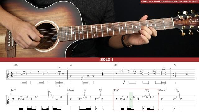 Wish You Were Here Guitar Lesson 🎸 Pink Floyd Complete Guitar Tutorial |Chords + Solos + TAB| смотреть онлайн