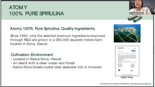 Atomy Alaska Omega 3, Spirulina and Finezyme Presentation by DM Paul and Carmen Pabandero смотреть онлайн