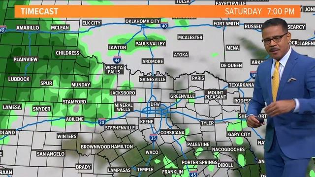 DFW weather: Latest rain timing and chances for the next week смотреть онлайн